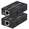 HDMI Range Extender HDMI to RJ45 Network Cable Extender Converter 1080p up to 60m Extender for HDTV PS4 STB 4K 2K. 