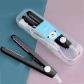 Mini Small Hair Straightener Student Mini Crystal Flat Iron Bangs Straight Hair Curler Fashion Portable Hair Styling Tools. 