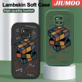 JIUMOO For Huawei Mate 20 Pro Case Fashion Rubik's Cube Thin New Design Leather Soft Back Cover Camera Protection Cases Shockproof Casing. 