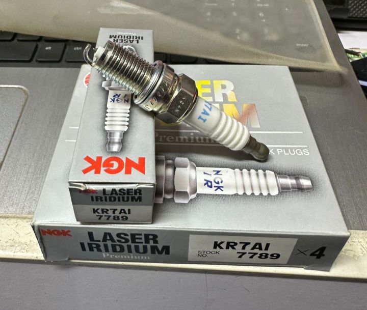 NGK LASER IRIDIUM SPARK PLUG KR7AI for suzuki cultus new, suzuki wagonR (pakistan assembled), mini pajero, suzuki every wagon old model, suzuki alto 660cc (japan assembled), changan karavan 1 PIECE