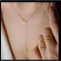 Sexy and simple Lockets for Girls - Simple Pendants for Girls - Chain Long Necklace Pendant - Necklace Jewelry For Girls Party Gift - Lockets for women - Beautiful pendant for women. 