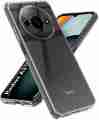 Back Cover For Redmi A3x / A3 (2024) Clear Transparent Shock-Proof Protective Case With Camera Lens Protection. 