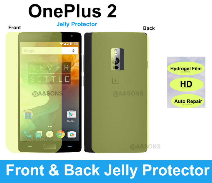 OnePlus 2 Screen Protector Front Back Hydrogel Film Protector OnePlus 2 Protector