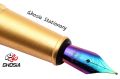 Fountain Pen Premium Design Metal Ink Pen Cartridge Pen Gift Pen Stylish Stainless Steel Fountain Ink Pen - 8059. 