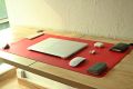 Large Size Desk Matt (40 X 80CM) | Synthetic Leather Laptop Desk Matt | Synthetic Leather Desk Matt For Office and Home Work. 