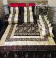Silk Razai Set (14 Pcs) | Bridal Quilt set | Bridal Quilt and Warmer Set. 