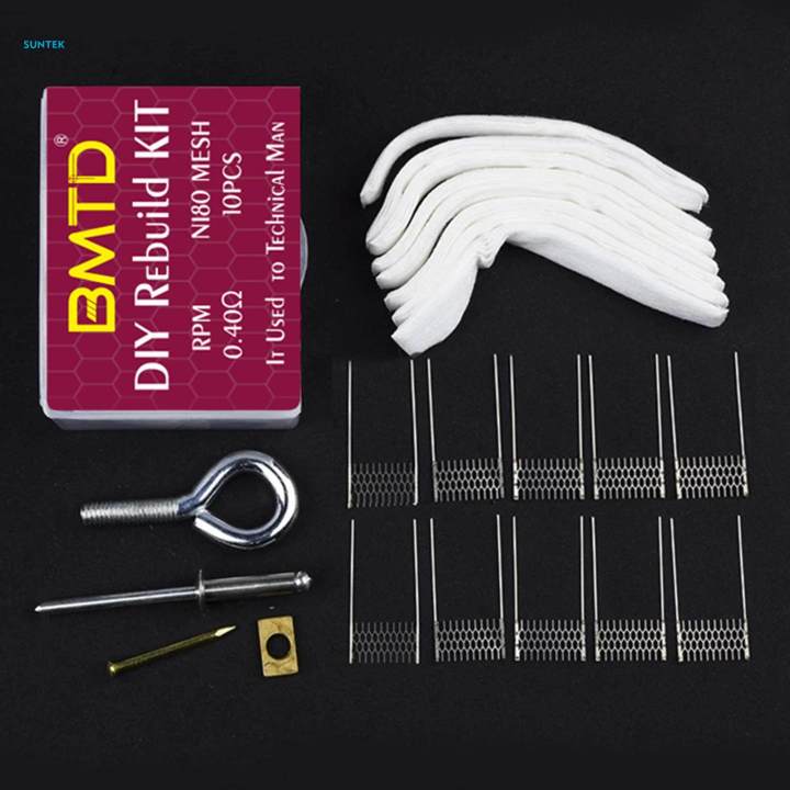 【VA VA VOOM】（NEW）DIY Rebuild Kit NI80 Mesh Coil Tool 0.4ohm