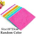 1/5/10PCS Microfiber Dish Washing Cloths Bamboo Fiber Scouring Pad Reusable Anti-oil Cleaning Towels Kitchen Cleaner 18x23CM. 