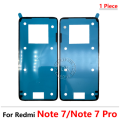 Original Adhesive Sticker For Xiaomi Redmi Note 7 8 9 9s 10 11 11s Pro Plus 4G 5G Back Housing Battery Cover Glue Tape. 