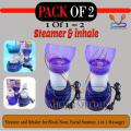 Pack Of 2 Shinon The Face Steamer Inhaler for Block Nose Facial Steamer. 