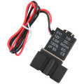 Solenoid valve 1/8 \"NPT 2-way plastic solenoid NC normally closed DC12V. 