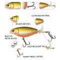 MeterMall 6.4g/11.9g Fishing Lures With Propeller Tail Long-casting Artificial Hard Bait For Bass Catfish Pike Perch. 