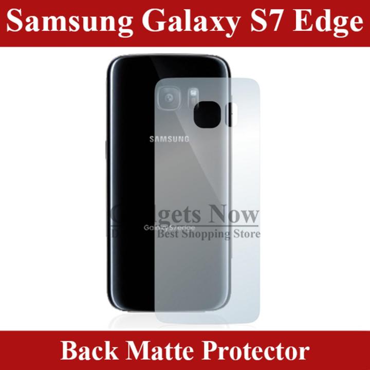 Samsung Galaxy S7 Edge Back Matte Protector Soft Skin Sheet Soft Film Protection For Samsung Galaxy S7 Edge