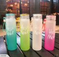 [Hot Sale] Hello Masterr Portable Frosted Gradient Bottle Glass - Pack Of 4. 