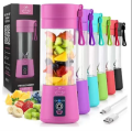 Juicer Portable Outdoor Juicing Cup Home Mini Cordless Crushed Ice Machine Usb Charging Fruit Vegetable Blender (random Color). 