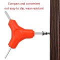 3 in 1 L Key Set Hex Wrench 3 In 1 Y type Hex Allen Wrench Trigeminal Hex Key Hand Tool Bicycle 3 Way Y L Key 4mm 5mm 6mm. 