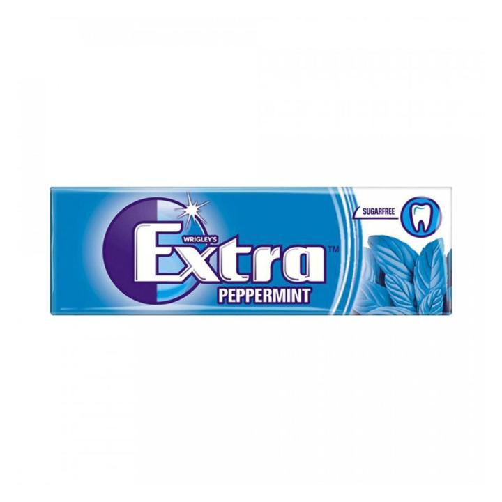 Wrigley's Extra Peppermint Gum 10 - 3pcs - Imported