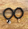 Tom and jerry couple bracelet long distance couple bracelet friendship braclet best friend bracelet duo braclet. 