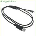 USB DC Charger +Data SYNC Cable Cord Lead for Nikon Coolpix S9500 camera. 
