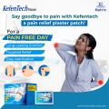 Kefentech Pain Relief Plaster Patch - 10 Patch | Quick Relief for Muscle and Neck Pain - Matrix Pharma. 