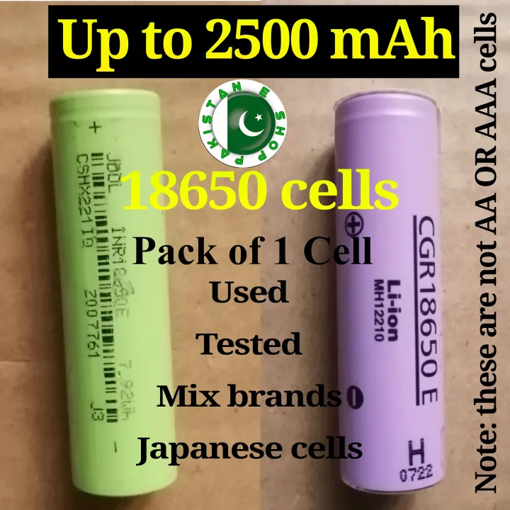 18650%202500mah%20lithium%20ion%20cell%20Japanese%20made%2018650%20battery%20cell%20recycled%2018650%20battery%20cell%203.7%20volt%20to%204.2%20volt%20rechargeable%20battery%20tested%20capacity%20-%20Image%205