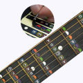 Guitar Fretboard Notes Map Labels Sticker Fingerboard Fret Decals For Guitarra Conbo. 