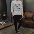 Soft and Comfortable Fabric T Shirt  & Trouser For Men Printed Tracksuit top quality. 