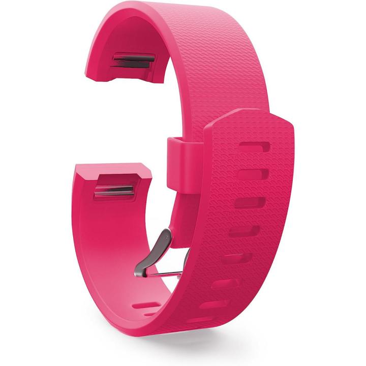 Soft Silicone Sport Watch Strap Band Replacement For Fitbit Charge 2 Wristband Bright Pink