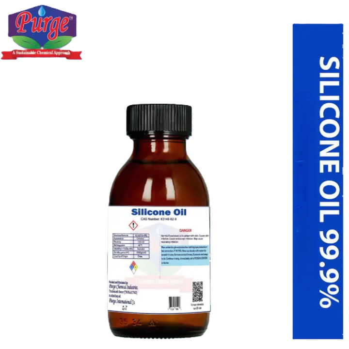 Purge Silicone Oil 60ml - Insulation | Lubrication | Water Proofing | Makeup Formulation