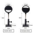 Physical Optics Experiment Set Convex Lens Concave Lens Triangular Prism Plane Mirror Convex Mirror Optical Lens. 