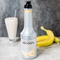 Monin 1 Liter Banana Fruit Puree. 