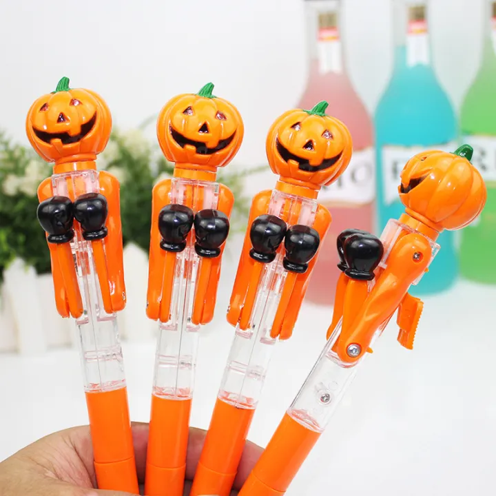 Halloween%20gifts%20for%20kids%20prizes%20cute%20pumpkin%20skeleton%20boxing%20pen%20creative%20with%20light%20ballpoint%20pen%20stress%20relief%20toy%20pen%20-%20Image%202