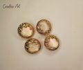 4-Pieces Fancy Button / Buttons for clothes / Fancy buttons for Men/Women Kurta/Kurti / Buttons for ladies and Gents suit / Buttons for coat / Buttons for shirts / Kameez Kurta Buttons. 