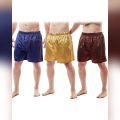 VALERIE MENS COLLECTION OF SLEEPWEAR/NIGHTWEAR   silky satin Men's Boxer Shorts loose fit feel free sleepwear. 