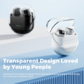 soundpeats clear dots new true tws bluetooth earbuds wireless ear headset with charging box sports sound ipx noise cancelling touch control airpods high quality case. 
