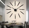 New Goli Clock/ Acrylic light, Night Clock DIY 3D Clocks Night Luminous Large Wall Clock | Glow at Dark Living Room Antique Style Creative Wall Clocks - Glow in the Night Wooden Wall Clock by alhafizwalls. 