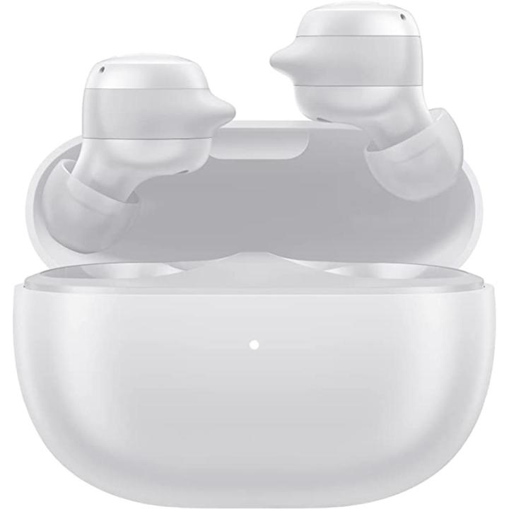 Xiaomi Wireless Earbuds Redmi Buds 3 Lite, Wireless Earphones Bluetooth 5.2 Latency Stereo Game Headphones with Mic, Sweatproof Sport in-Ear Earphones with Charging Battery Case (White)