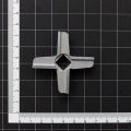 1PC #8 Meat Grinder Blade Mincer Knife Kitchen Appliance Spare Parts for Moulinex HV8 HV9 HV10 Zelmer 987.8 Bosch MFW68600 Vitek. 