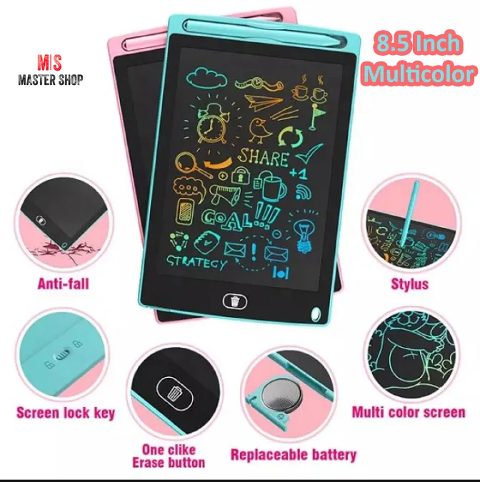 Hot%20Selling%20LCD%20Writing%20Tablet/Pad%20for%20Kids,6.5%20inch,%20%208.5%20inch,%2010%20inch,%2012%20inch%20Kids%20Doodle%20&%20Scribble%20Boards%20with%20Protect%20Cover,%20Educational%20Toys,%20Erasable%20E-Writer%20Digital%20Drawing%20Board%20Toddler%20Toys%20Kids%20Drawing%20Pad%20Best%20Gift%20for%20Kids-Multi-color%20-%20Image%204