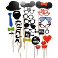 Photo Booth Party Prop Pack of 12 Best Quality. 