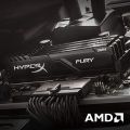 HyperX Fury, 16GB, 2400MHz, DDR4, CL15, DIMM ,(Kit of 2) 1Rx8,  Black XMP Desktop Memory. 