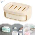 Soap Container Detachable Dual Use Soap Dish Holder for Kitchen Sink Shower. 