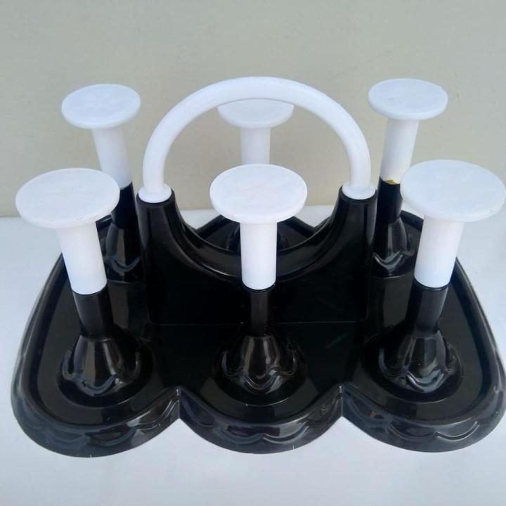 Water Glass Stand Cup Stand Multi Color Plastic Glass stand