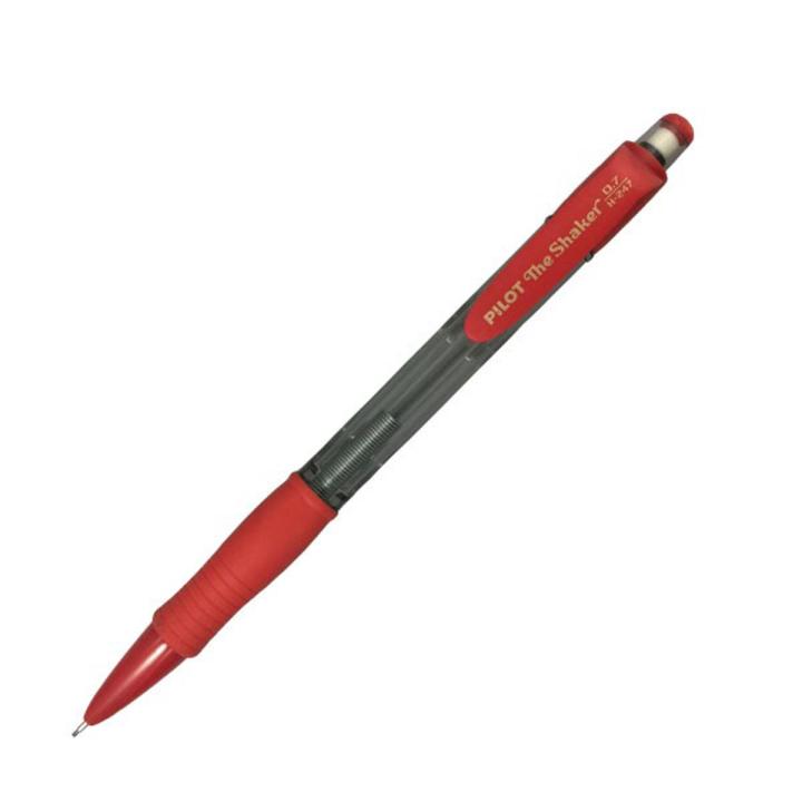 Pilot H247 The Shaker Mechanical Pencil Red 0.7mm Pack of 12 PCS)