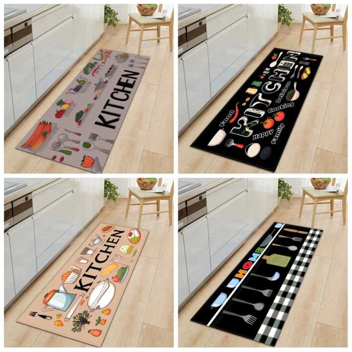 1 pc Kitchen rugs non-slip kitchen mat big size kitchen carpet machine washable floor mat for home use home decor