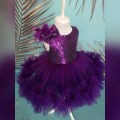 baby girl dress purple. 