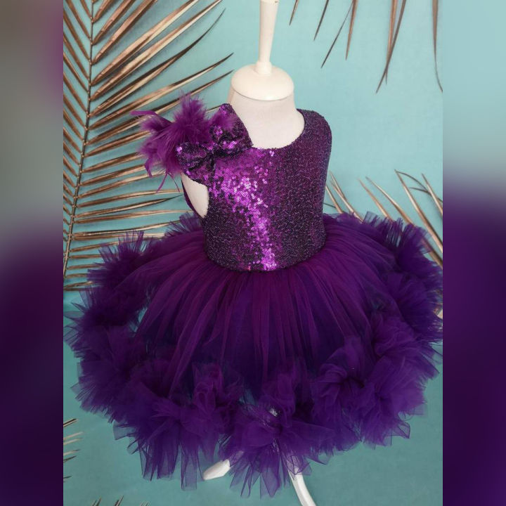 baby girl dress purple