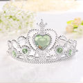 2024 Children's tiara crown Frozen plastic princess crown magic wand headband headband Escape Meounsa. 