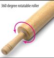 Rooling Belan - Wood Belan - Pin Roller for Roti Maker – Wooden Roling Stick Wooden Roller Pin / Belna Roti Wala Belna High Quality (1 Pcs Balen Only) روٹی والا بیلن. 