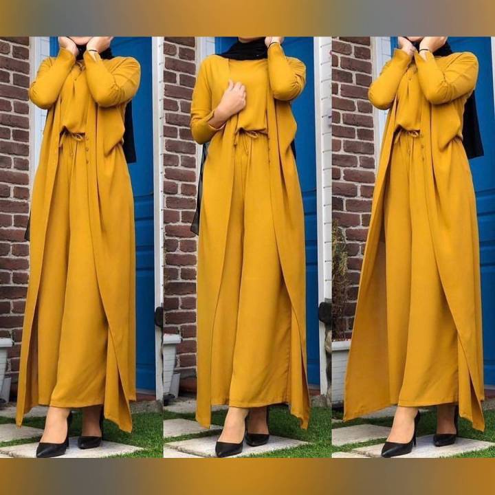 knot style jumpsuit with gown